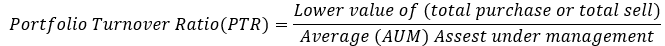 Portfolio Turnover Ratio